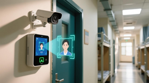宿舍出入無感人臉簽到系統解決方案